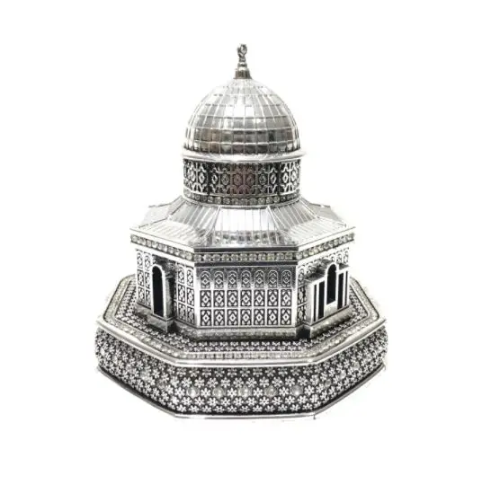 

Name Islamic 16 Cm Trinket Silver Model Trinket Biblo Table Decor