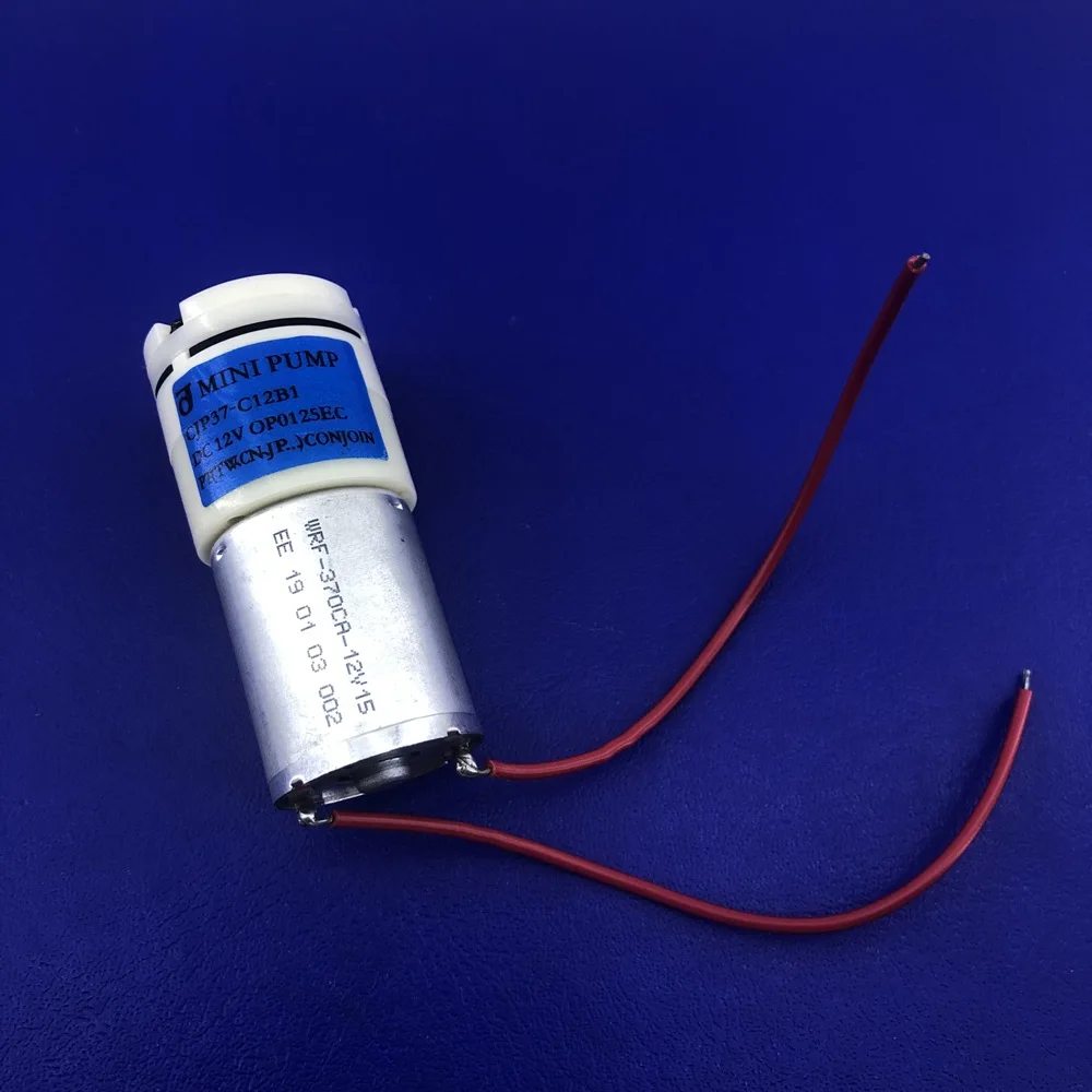 1 штука Мини насос помпа воздушная DC 12V CJP37 C12 B1 мотор RF370CA Воздушный двигателя
