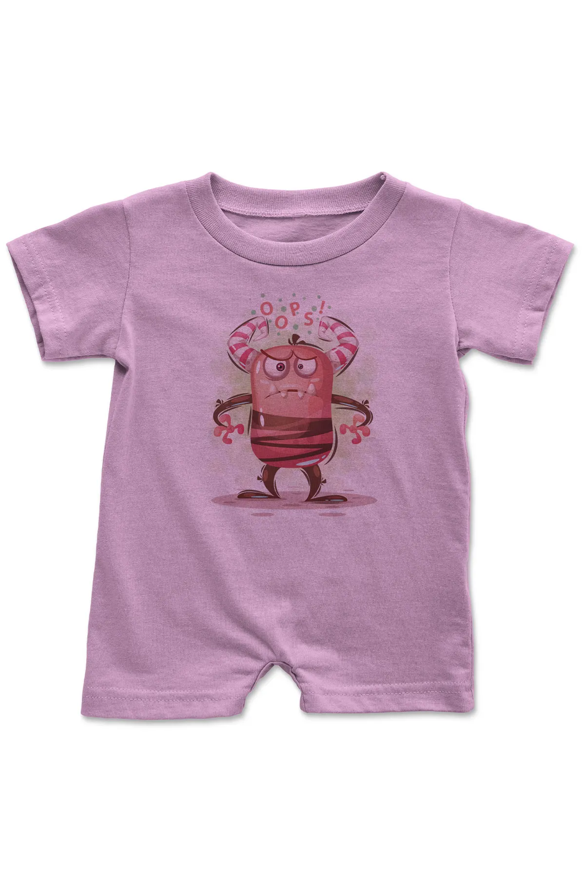 Angemiel Baby Angry Candy Unicorn Monster Girl Детский комбинезон с защелками Zibin розовый | Мать и