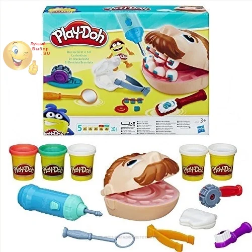 PLAY DOH Набор Мистер Зубастик|Пластилин| |