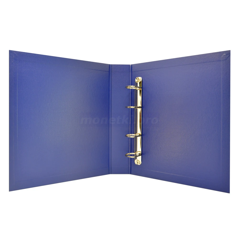 Альбом (папка) для монет из бумвинила рисунок &quotМонеты&quot формат &quotОптима&quot