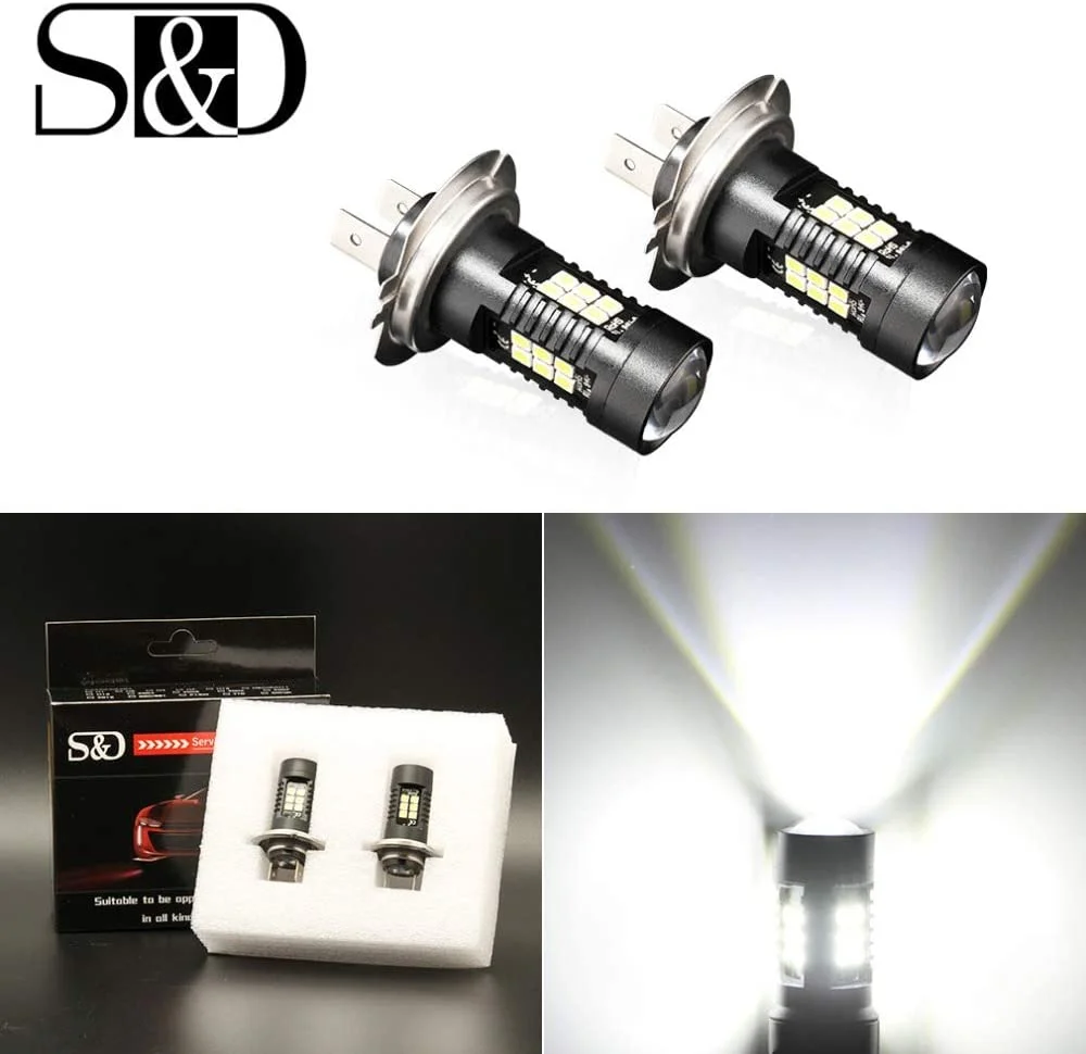 

Car LED Light Bulbs, 2PCS P13W 1200LM 6000K Fog Light Bulbs/Daytime Running Lights for Auto Vehicle, White Light