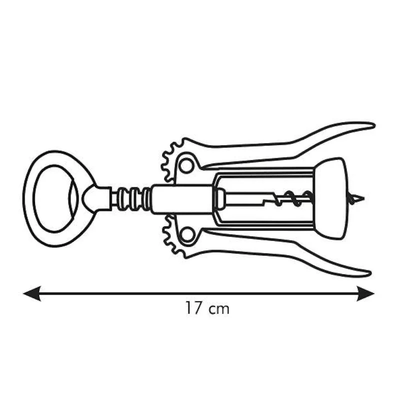 Штопор бабочка для открывания винных бутылок (металлический)|Открывалки| |