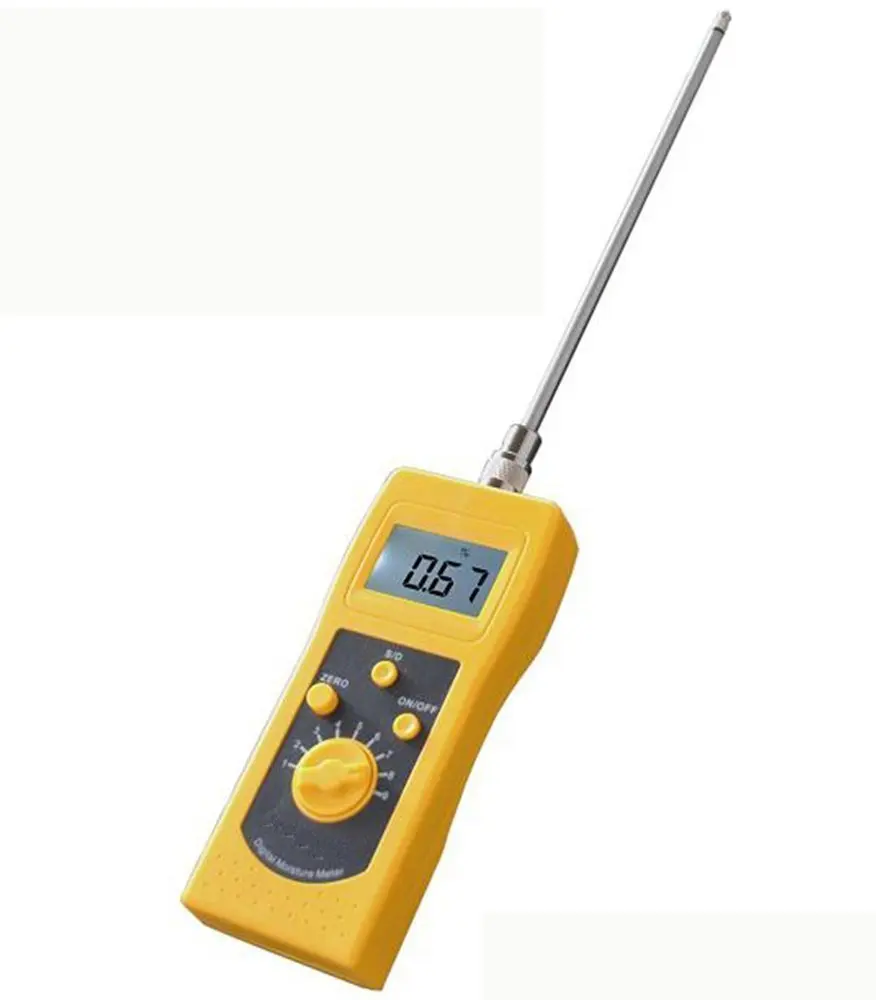 

Digital 0-80% Moisture Analyzer Meter DM300C For Soil Silver Sand Chemical Combination Powder Coal Powder Water Content Testing