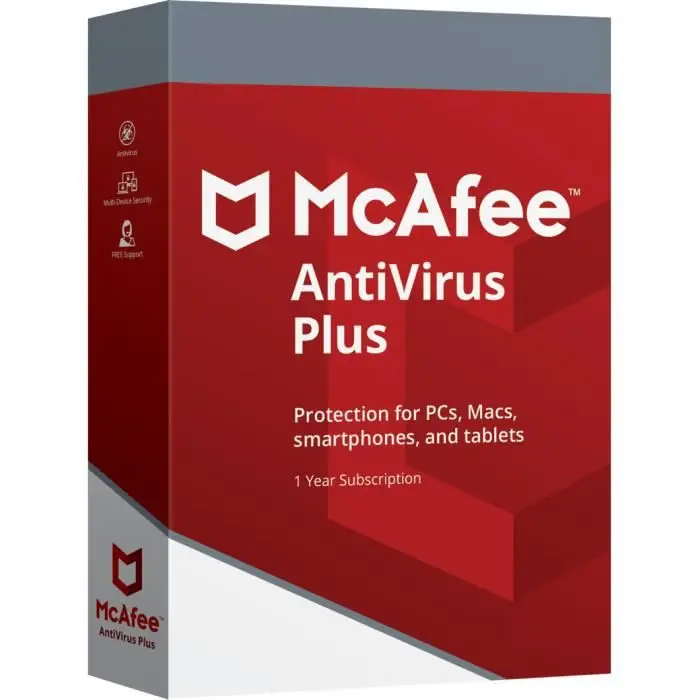 

McAfee Antivirus Plus 2020 1 YEAR 1 DEVICE