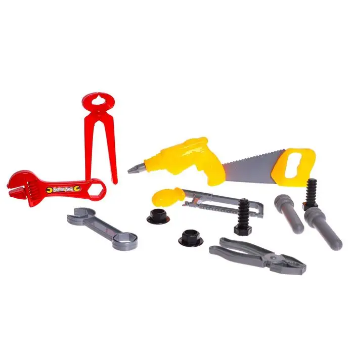 Игровой модуль Мастерская на колесах чемоданчик 13 деталей |