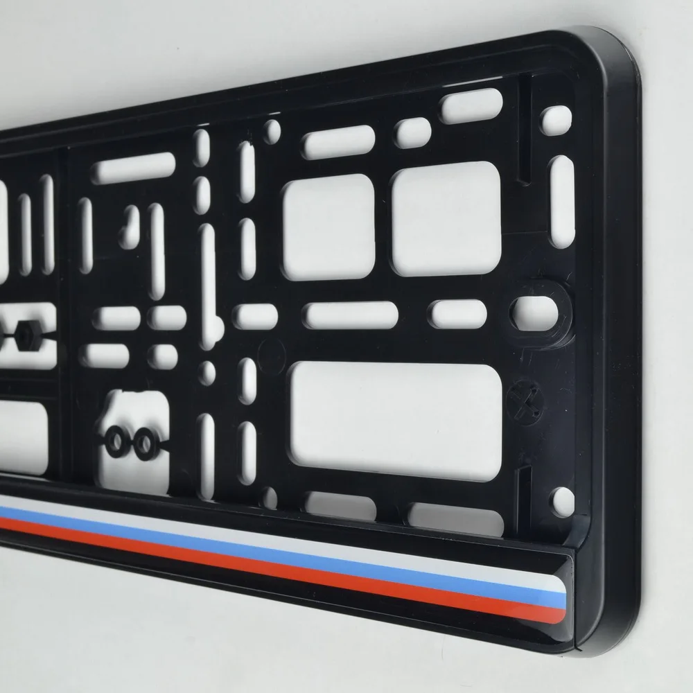 DT01 RUSSIA ФЛАГ Рамка для номера авто. номерного знака. Держатель гос номера. Тюнинг.