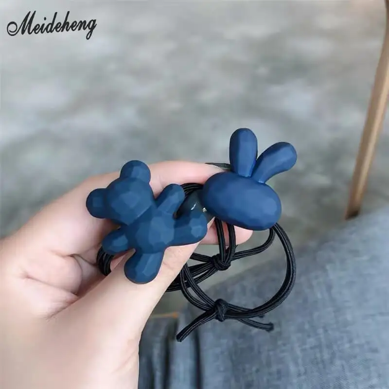 Акриловый кролик большой брелок для ключей с бусинами DIY аксессуары детские