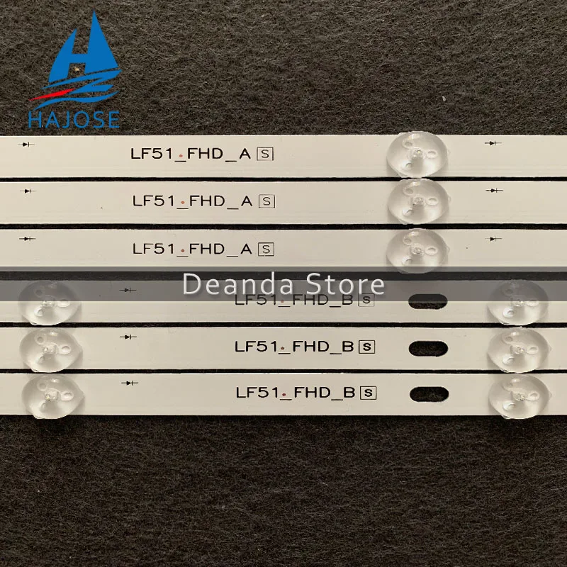 Светодиодный Подсветка полоса 7 лампы для LG Innotek 17Y 43 дюйма _ A-Тип LC43490059A 43UJ634V 43UJ630