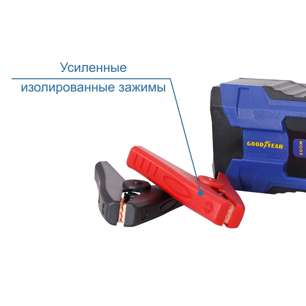 Электронное зарядное устройство Goodyear для свинцово-кислотных аккумуляторов CH-4A |