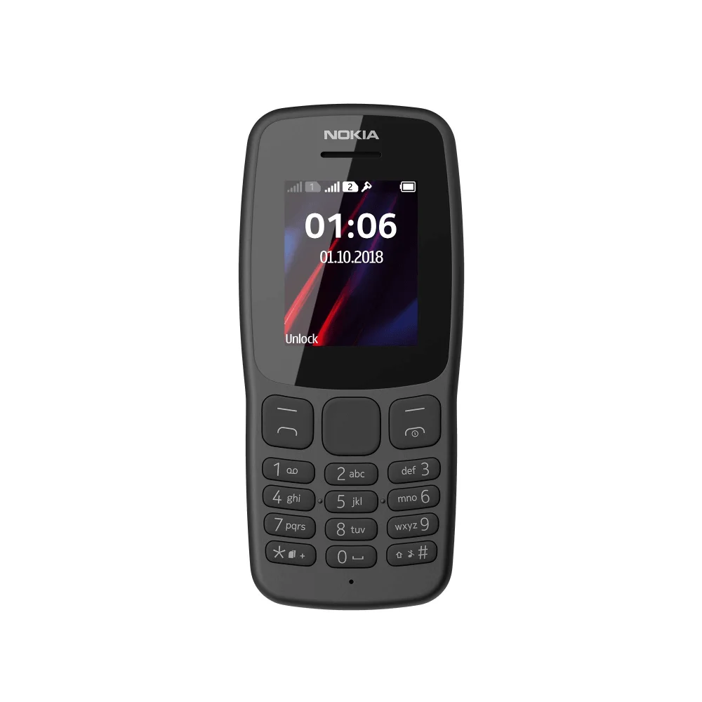 Мобильный телефон Nokia 106 DS TA-1114 Grey 4Мб 800mAh | Мобильные телефоны и аксессуары