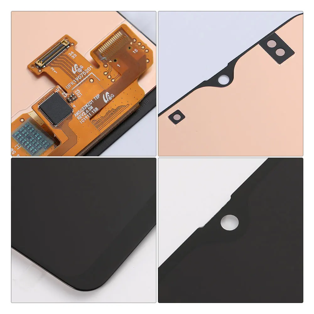 OEM для Samsung Galaxy A10 A20 A30 A40 A50 A60 A70 A80 A90 A10s A20s A30s сенсорный ЖК экран с рамкой в сборе