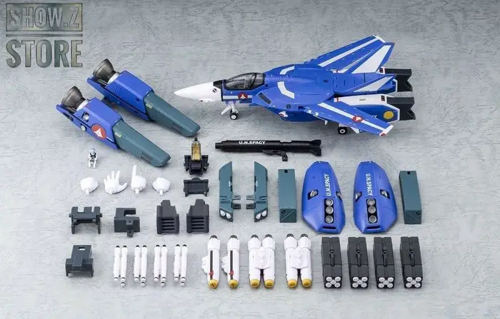 [Show. Z] Valkyrie Factory VF 1/60 1J VF1J Maximilian Jenius Custom Macross Robotech синяя версия w/супер космическая