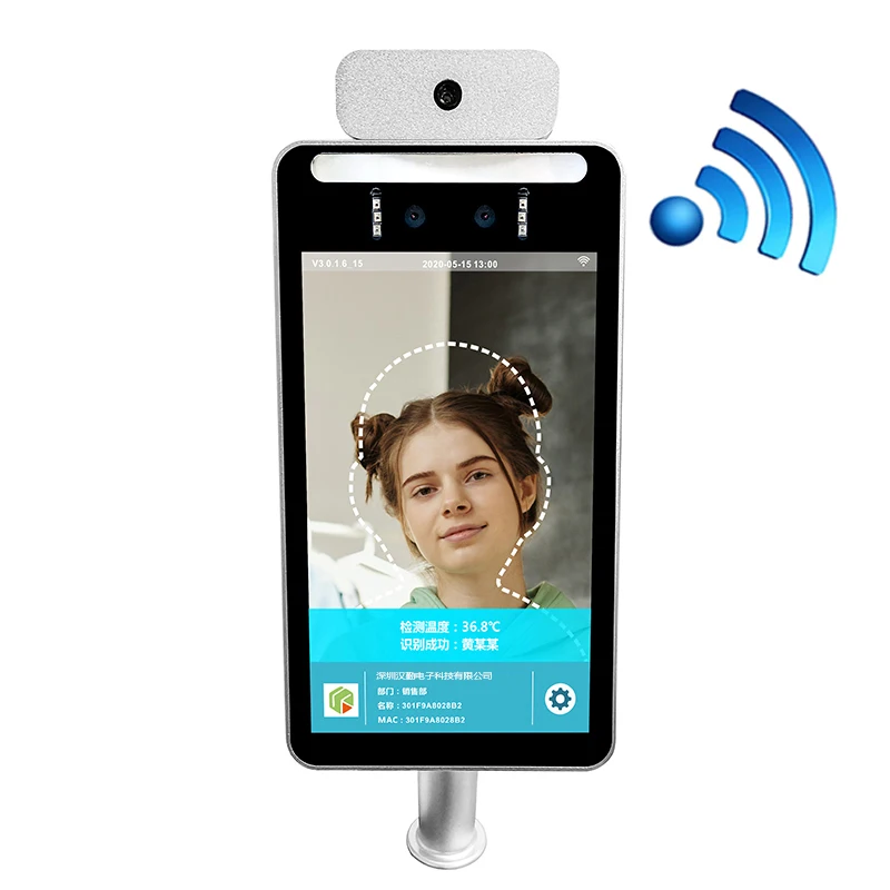 WI FI тела Температура Распознавание лиц термо Системы Камера термографии