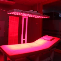 advasun factory wholesale horizontal stand rack led red light therapy panel with stand 660nm 850nm whole body beauty