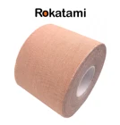 Кинезио тейп Rokatami для занятий спортом, для устранения болей в мышцах и суставах (5 см х 5 м)