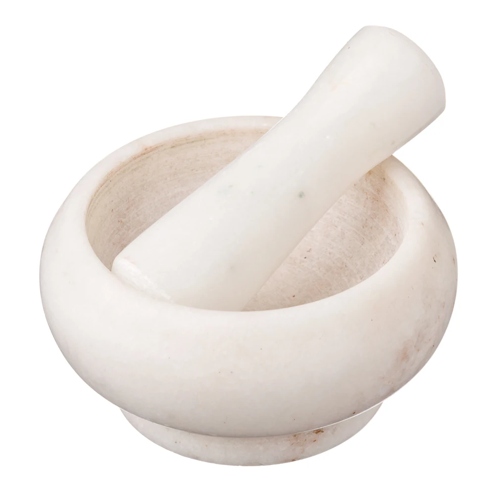 СТУПКА С ПЕСТИКОМ 9X4 5СМ МРАМОР 4 ЦВЕТА |