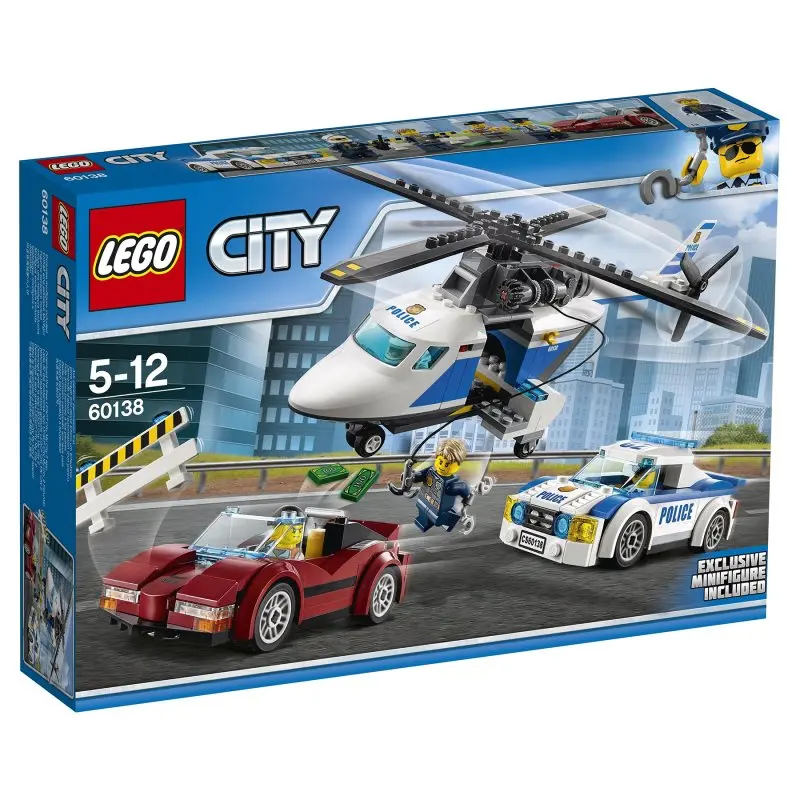 Designer Lego city 60138 rapid chase | Игрушки и хобби