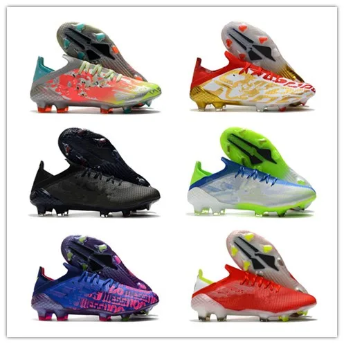 

2022 Hot Selling Cheap Light Version X SPEEDFLOW+ FG Football Boots Mens Soccer Shoes US Size Free Shipping