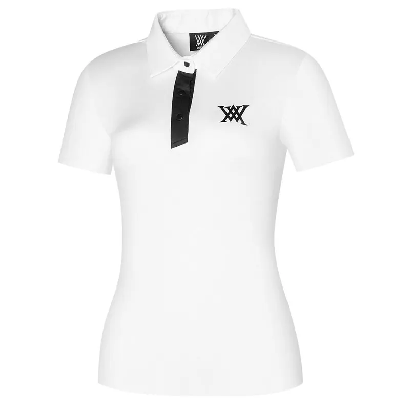 

Summer Shirt New Women Short Sleeves Golf T-Shirt Sports Golf Clothes Outdoors Sports Leisure Shirt 4 Colors S-XXL in Choice
