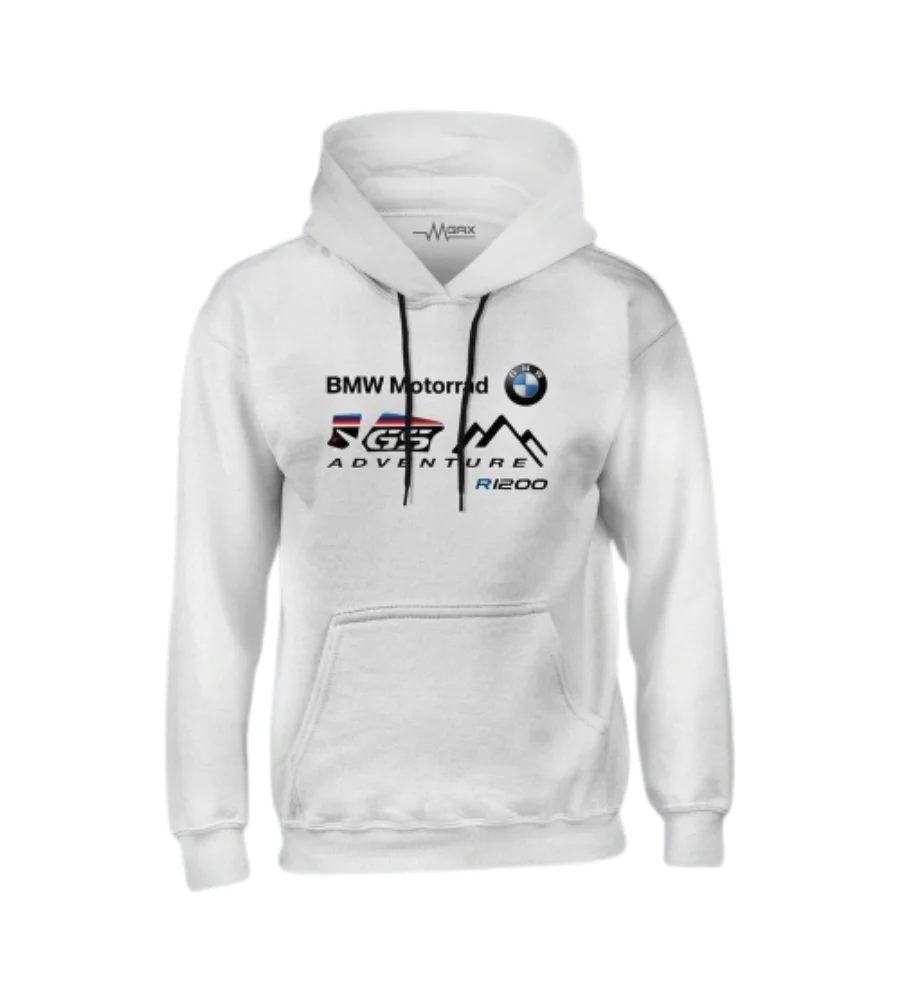 

New Season Men's BMW Motorrad GS R1200 Adventure Hoodie - Thick - Hooded - Sweatshirt