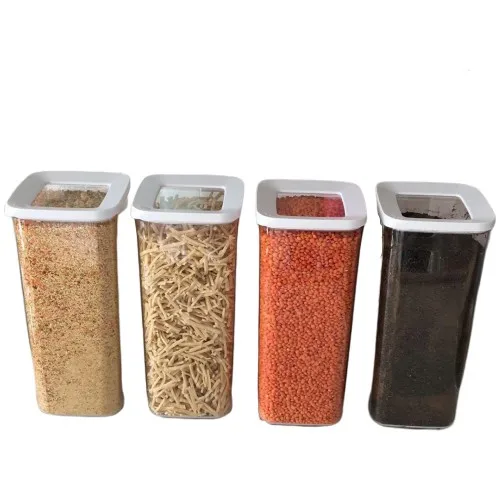 

12 Pcs High Quality Storage Transparent Box Food Set Organizer Kitchen & Pantry - 1700 ML