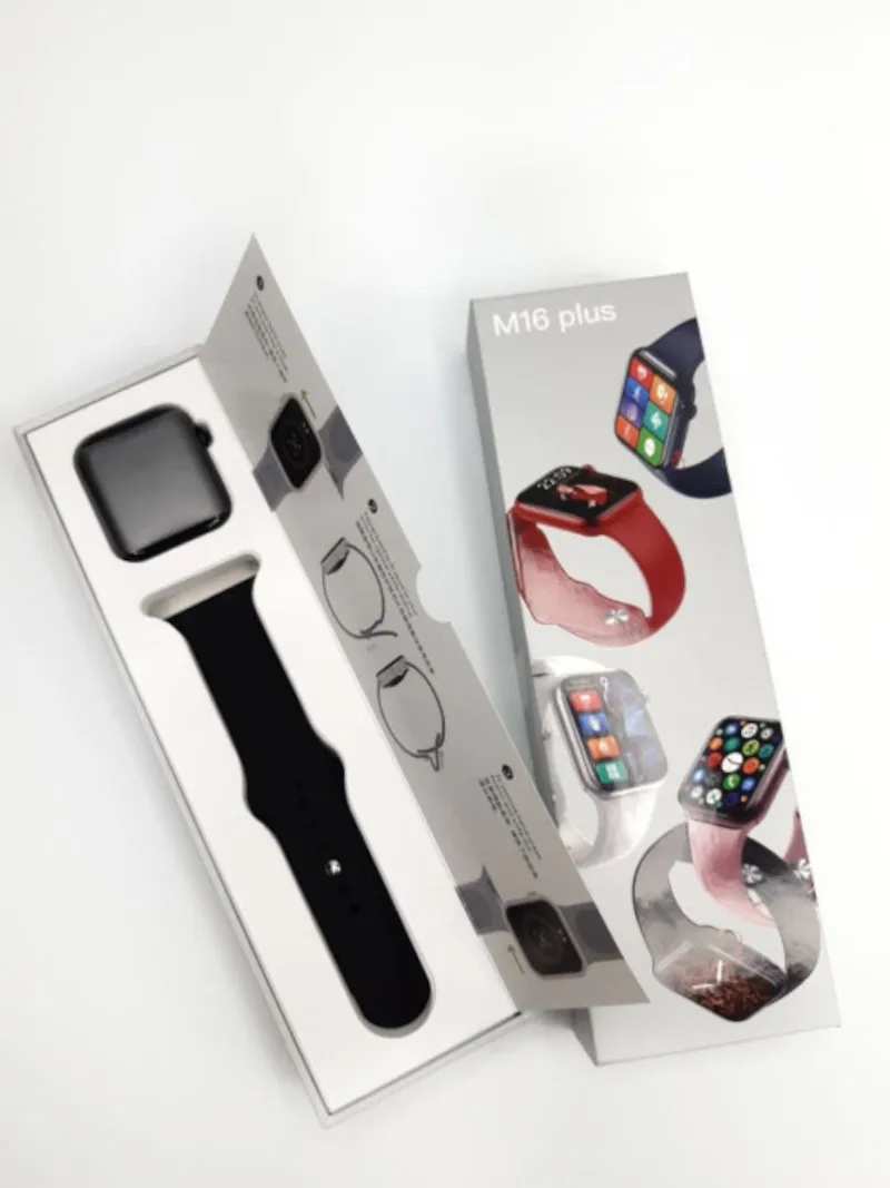 Смарт часы M16 plus 44 мм 6 Series версия мужские женские наручные умные Smartwatch 2021