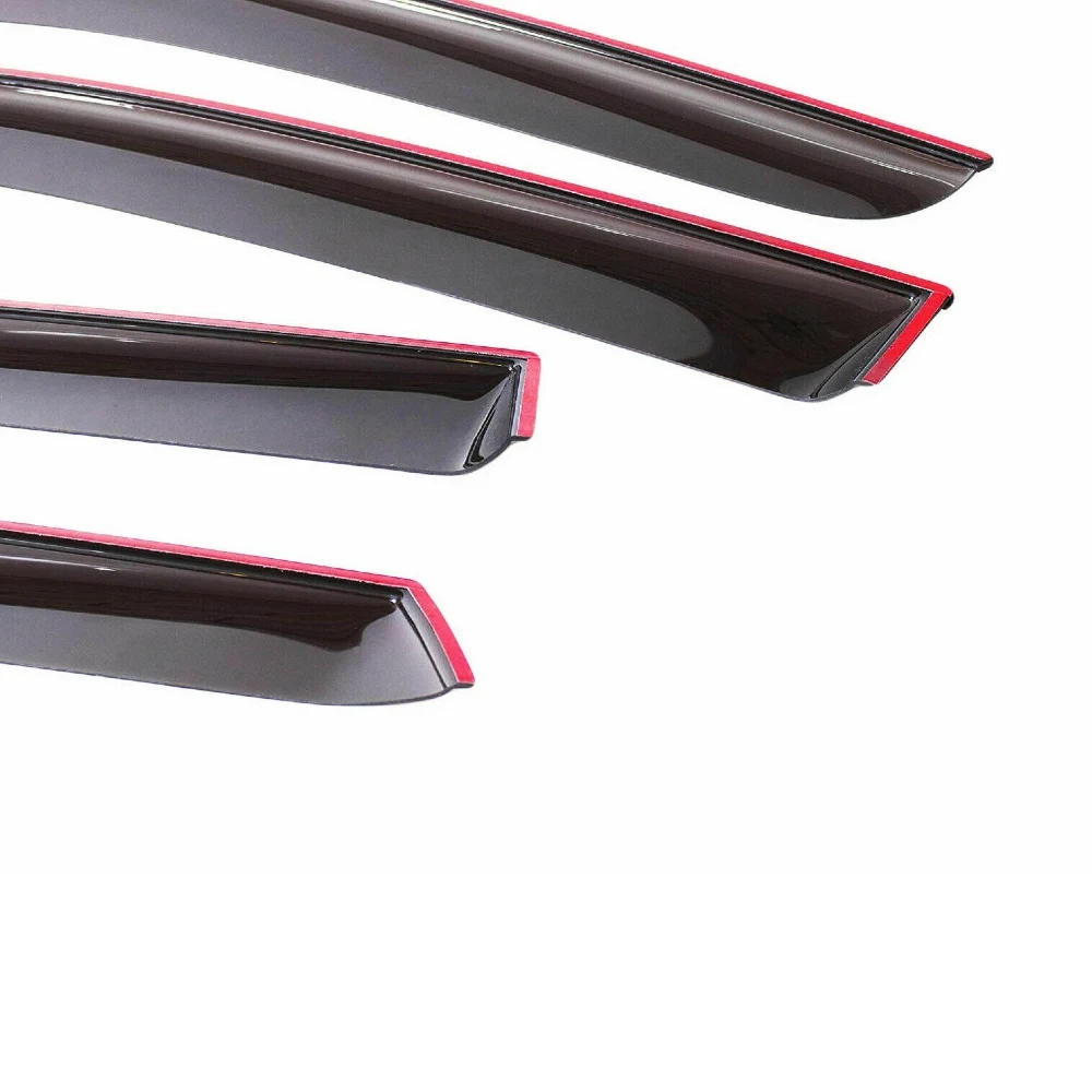 Дефлекторы окон хром полоска молдинг Cobra Tuning R10308CR на авто Renault Koleos l 2008-2015