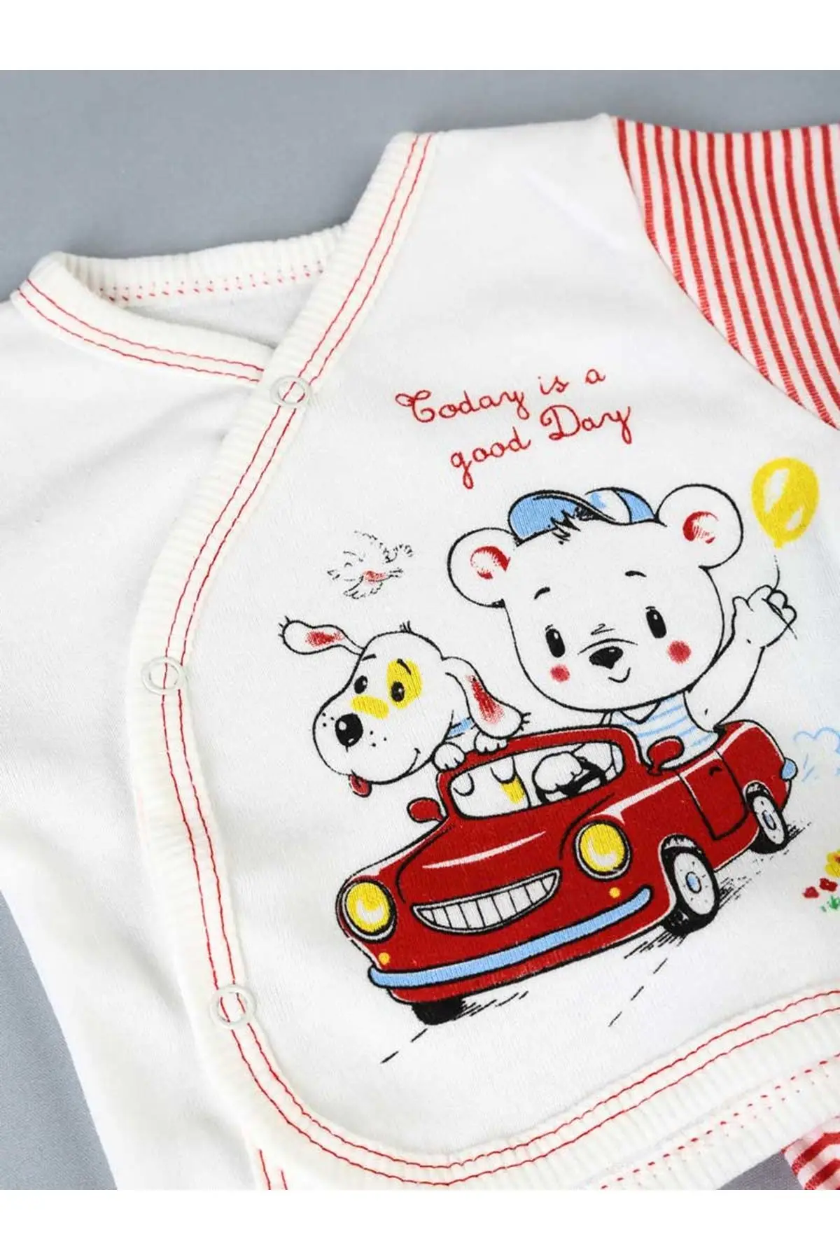 Больничный выход Red Newborn Baby Boy 10 lu |