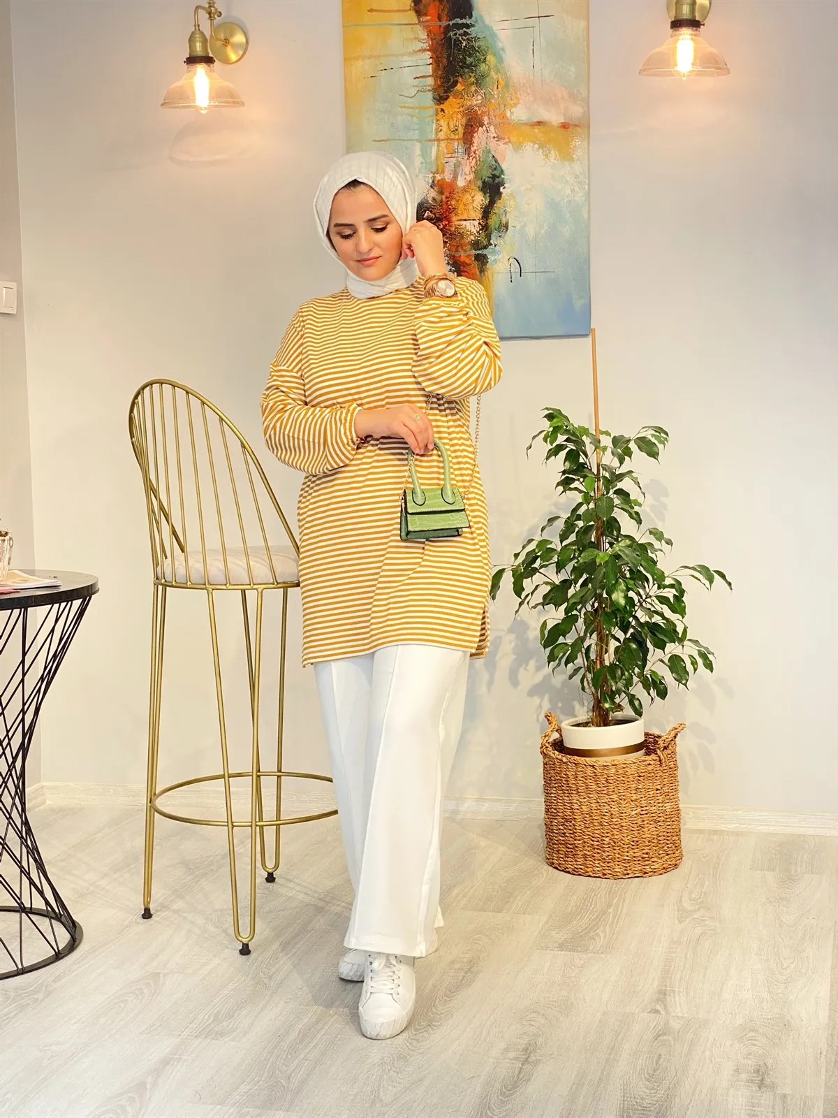 

MUSLIM STRIPE SWEAT WOMEN STRIPE SWEAT / MODER MUSLIM WOMEN SWEAT GK7