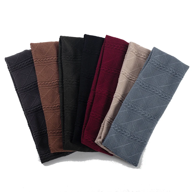 Женская ромбовидная дизайнерская плоская повязка для волос на голову хлопковая