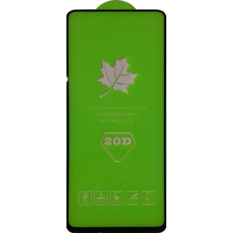 Защитное закалённое стекло 20D 9H для Huawei Honor 10 20 30 30S Nova 7 Mate P20 P30 P40 Y6p ... (Полное