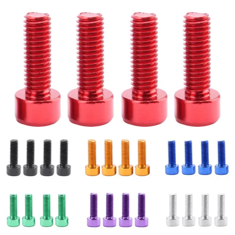 

10pcs m3*10 Color Aluminum Hexagon Socket Head Machine Screws Color Aluminum Hex Socket Small Screws