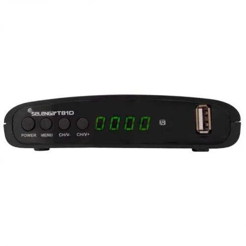ЦИФРОВОЙ ЭФИРНЫЙ ТЮНЕР DVB-T2 SELENGA 81D | Электроника