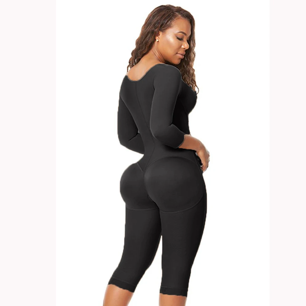 Women's Corset Post-operative BBL With Bra High Compression Strong Control Full Body Shapers Skims Shapewear Fajas Colombianas