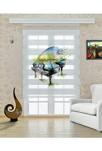 

SIRMAK digital printed organic dye roller blinds