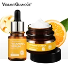 2 шт., увлажняющий крем для лица, с витамином C отбеливающая лицевая сыворотка