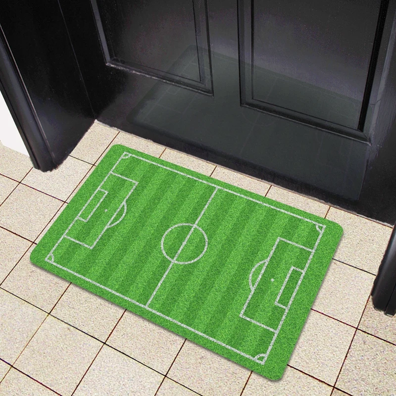 

3D Football Basketball Print Kitchen Mat No Slip Foot Pad Bathroom Floor Balcony Hallway Entrance Doormats Living Room Bath Mat