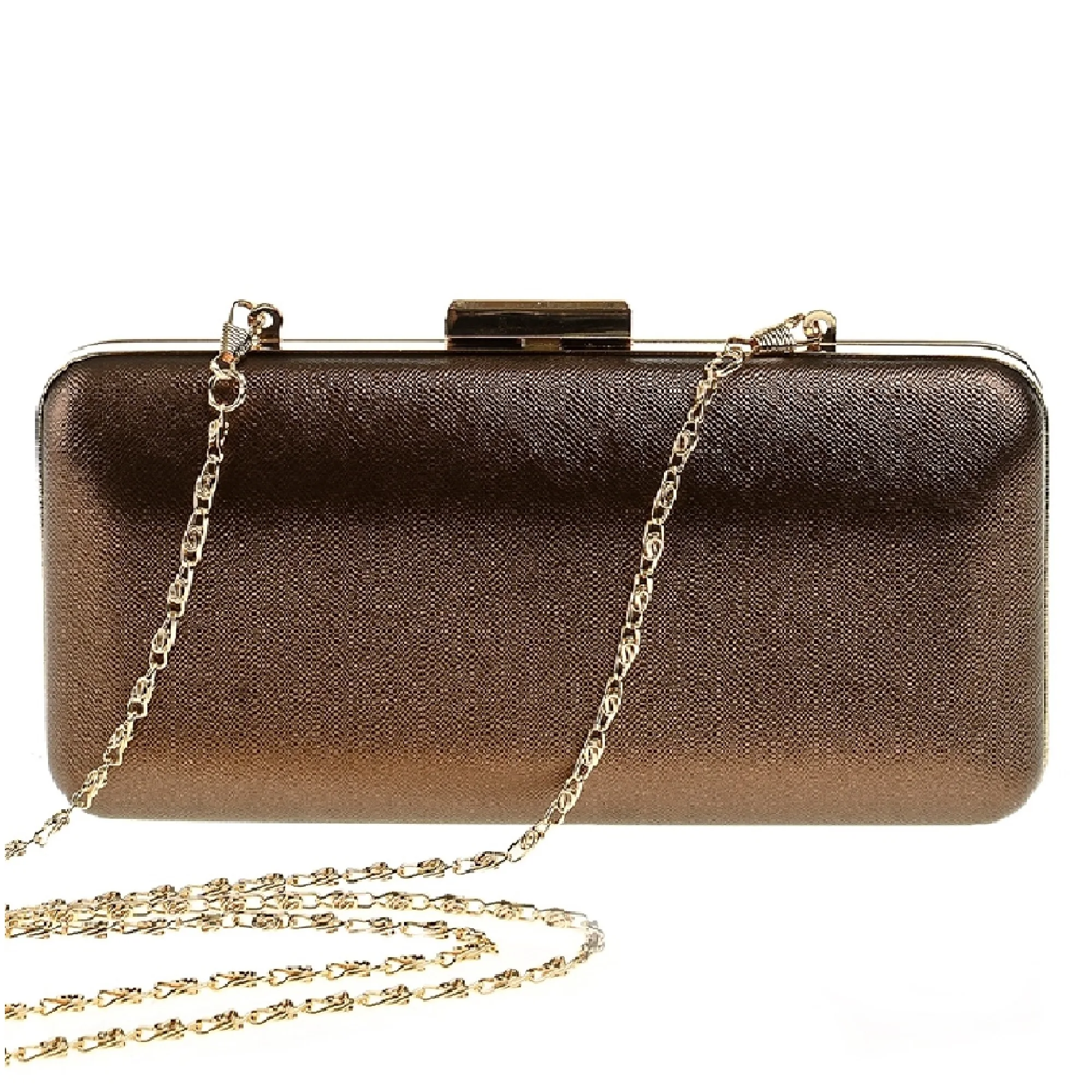 

NT-2019 Women Handbag With Chain Halter Evening Party Casual Box Metal Lady Fashion Bags