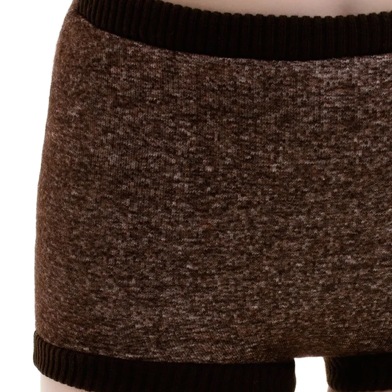 Трусы меховые WOOLLAMB из овечьей шерсти шорты эластичный мех на текстильной основе