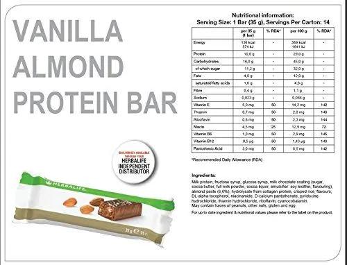

Herbalife Nutrition High Protein Snack Bars For Energy Nutrition 35 Gr x 14 Pieces Chocolate Flavor Option Healthy Lifestyle