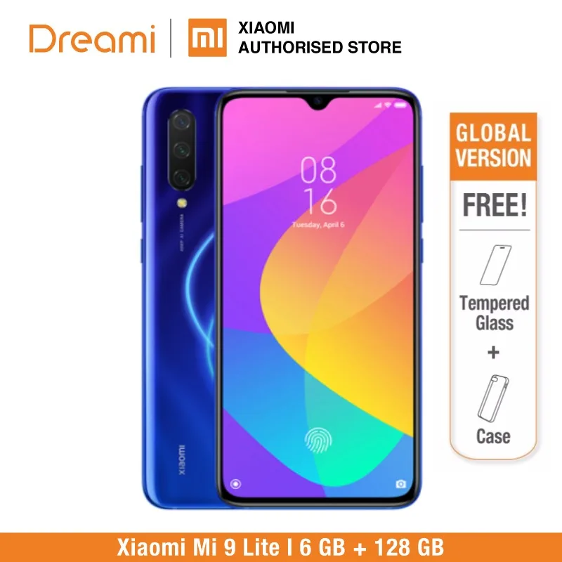 Глобальная версия Xiaomi mi 9 Lite 128GB rom 6GB ram(абсолютно новая и запечатанная) mi9 lite128 GB