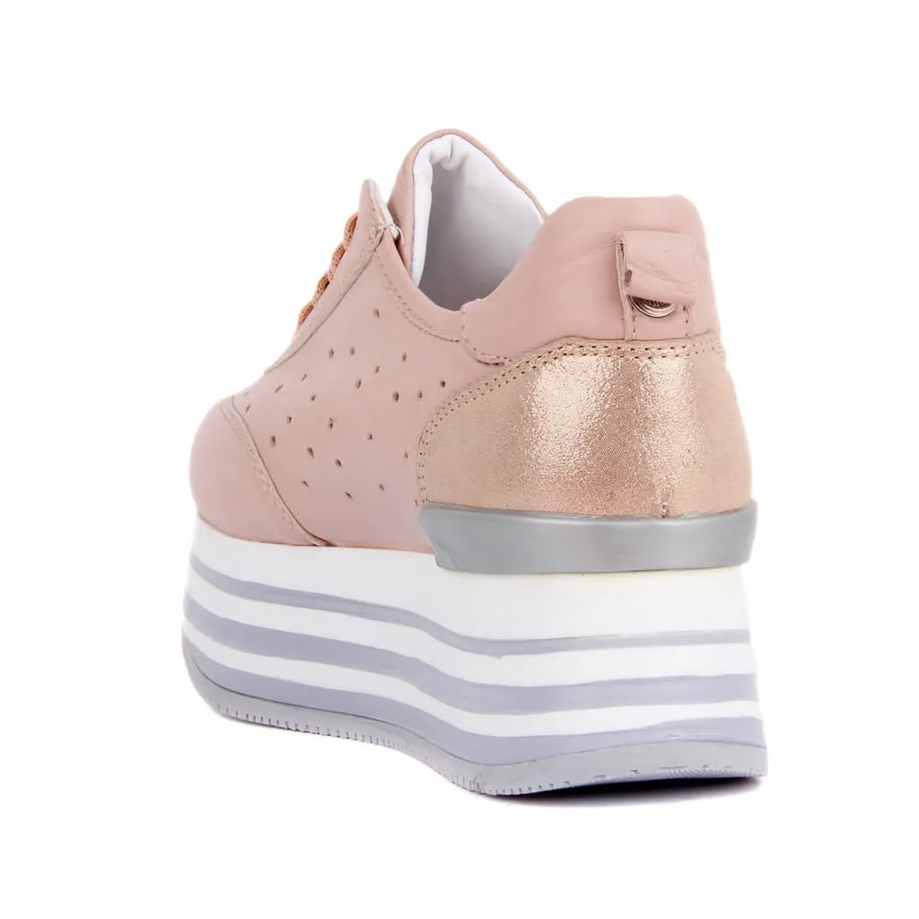 Sail Lakers-Leather Women Casual Shoes Breathable Ladies Platform Sneaker Footwear Chaussure Femme | Обувь