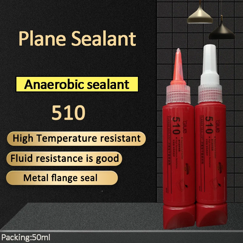 

Higlue 510 Plane Sealant High Temperature Metal Flange Sealant Anaerobic Gasket Adhesive 1PC 50nl Bottle