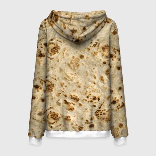 Мужская толстовка 3D Лаваш |