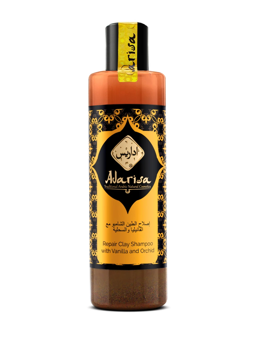 Шампунь для укрепления корней волос с глиной гассул маслом - Цена: 937