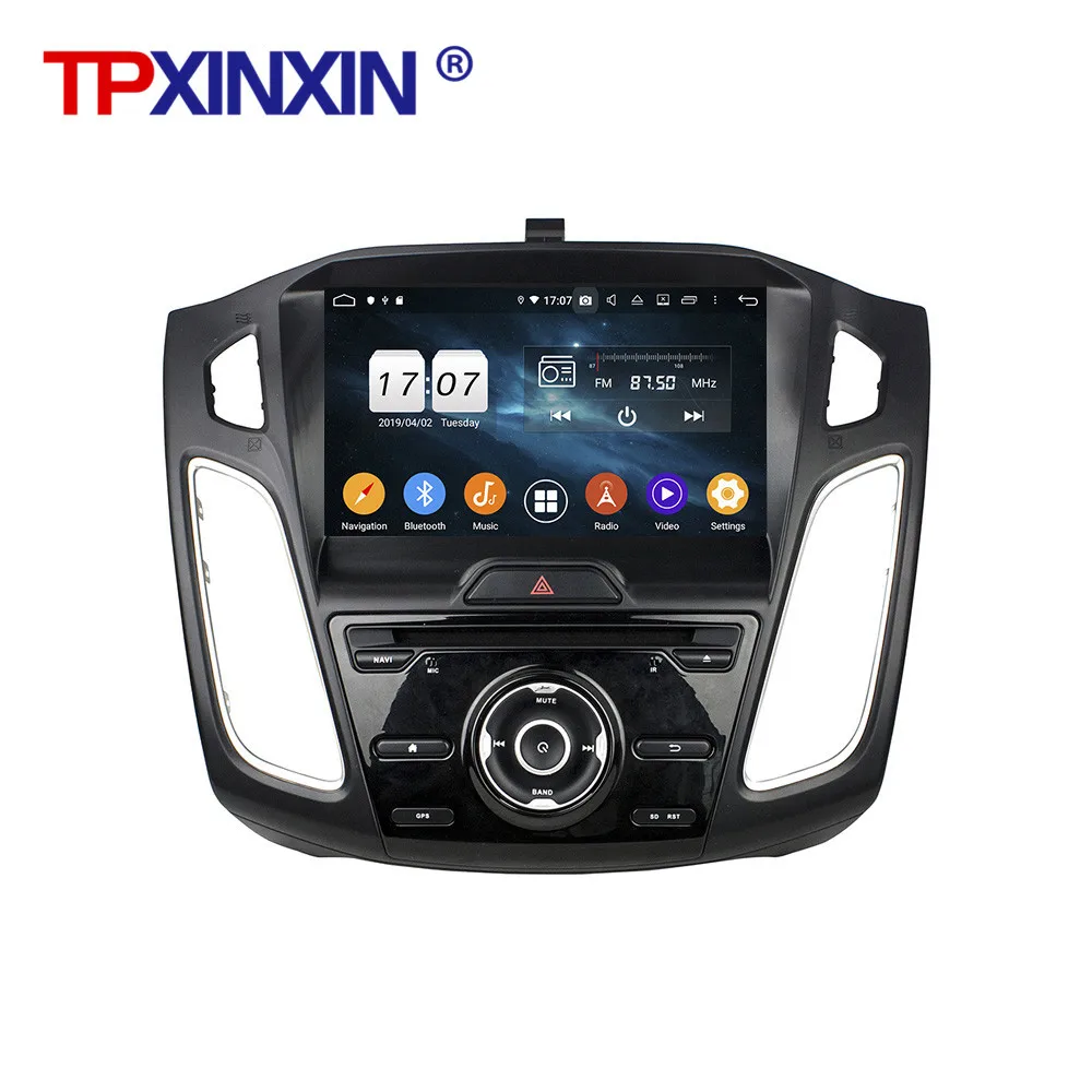 

128GB Android 10 For Ford Focus 2015 - 2018 Car Radio Multimedia Video Recorder Player Navigation GPS Accessories Auto 2din DVD