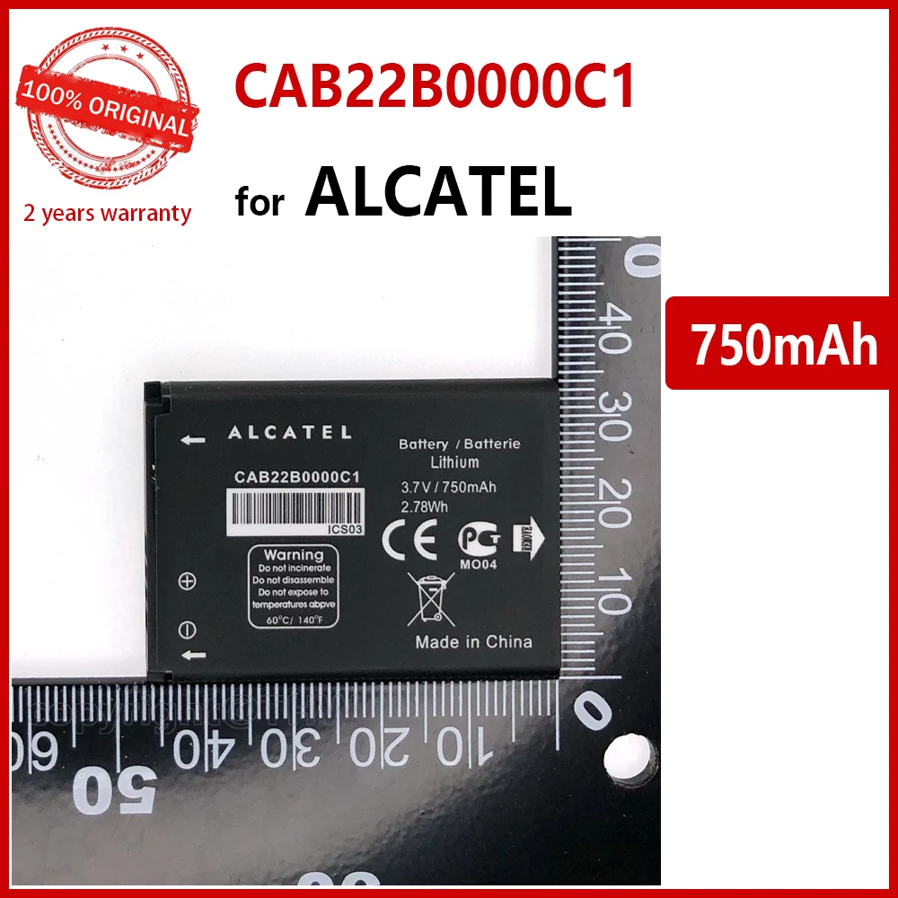 

New CAB22B0000C1 Battery For ALCATEL One Touch 103 103A 105 105A OT-2012D CAB2170000C1 CAB0400000C1 CAB3010010C1 CAB30M0000C1