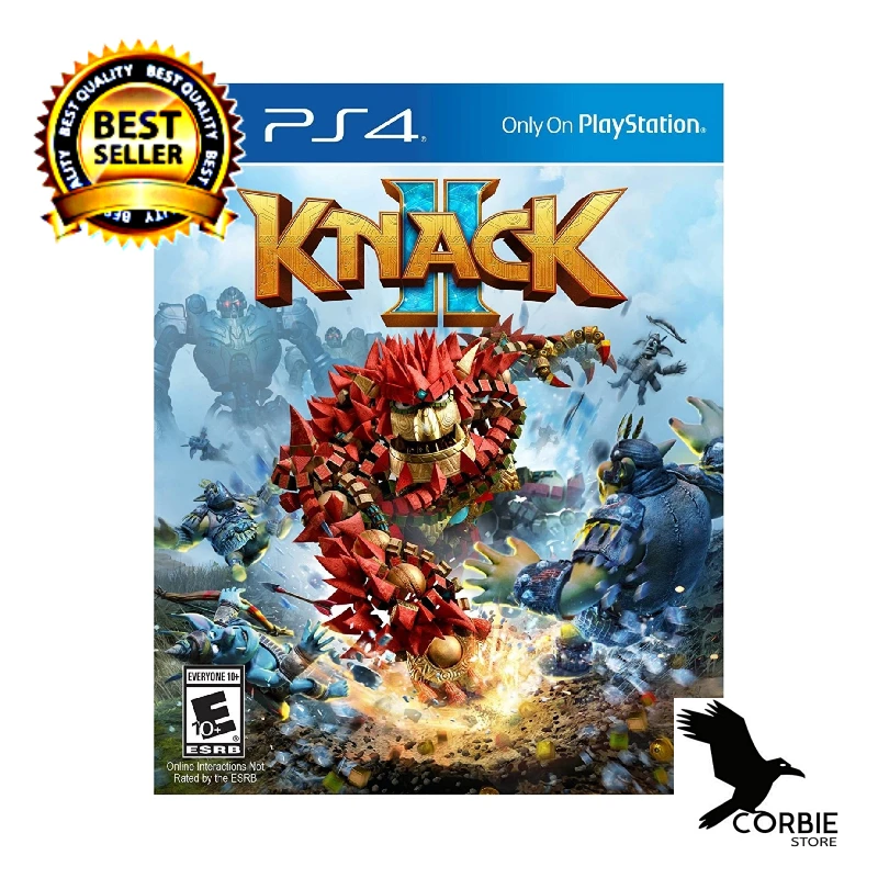 Knack 2 Ps4 Game Original Playstatian 4 Game