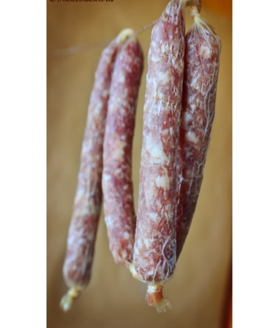 Сосисочная коллагеновая прямая 15 метров подходит для сосисок колбаски кнуты